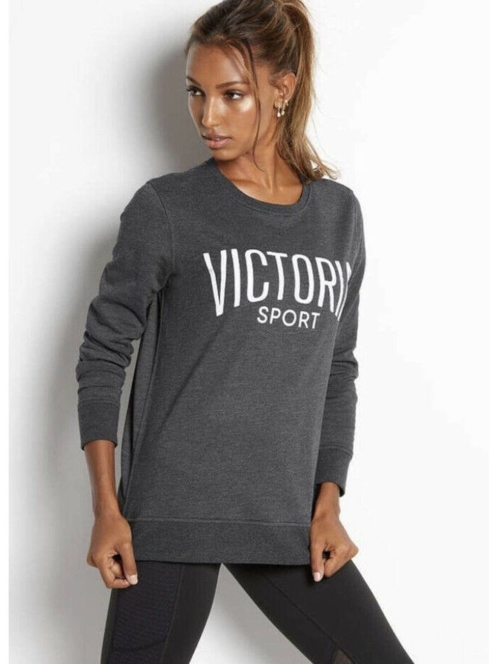 Victoria’s Secret Sport Gray Pullover Sweatshirt